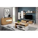 Τραπεζάκι 36144-alv-40 Grandson+λευκό M120xy53xb60cm