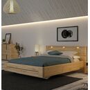 Confidence Κρεβάτι Υπέρδιπλο 197x210εκ. ( για Στρώμα 180x200εκ. ) Artisan oak