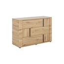 Confidence Συρταριέρα με 3 Συρτάρια  121x 45x80εκ. Artisan oak