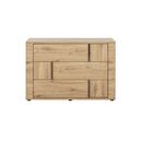 Confidence Συρταριέρα με 3 Συρτάρια  121x 45x80εκ. Artisan oak