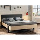 Duplex Κρεβάτι Διπλό 150x204εκ. (Για Στρώμα 140x200εκ. ) Black/natural Chestnut