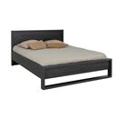 Alana Κρεβάτι Διπλό 148x215x94εκ. ( για Στρώμα 140x190εκ. )  Black Thread