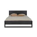Alana Κρεβάτι Διπλό 168x215x94εκ. ( για Στρώμα 160x200εκ. )  Black Thread
