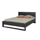 Alana Κρεβάτι Διπλό 168x215x94εκ. ( για Στρώμα 160x200εκ. )  Black Thread