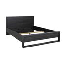 Alana Κρεβάτι Διπλό 168x215x94εκ. ( για Στρώμα 160x200εκ. )  Black Thread