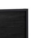 Alana Κρεβάτι Διπλό 148x215x94εκ. ( για Στρώμα 140x190εκ. )  Black Thread