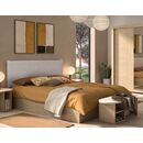 Auriol Κρεβάτι Διπλό με Αποθηκευτικό Χώρο 166x210x101εκ. ( για Στρώμα 160x200εκ. ) Rookwood oak / Γκρι
