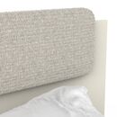 Camillia Κρεβάτι Μονό 96x204x90εκ. ( για Στρώμα 90x200εκ. ) Angora Grey/clay Grey/oak