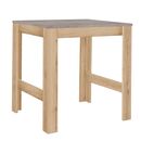 Exit Τραπέζι Ψηλό Επεκτεινόμενο 91(131)x80x95εκ. Helvezia Oak/beton