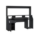 Function Plus Gaming Γραφείο με 1 Πόρτα και 1 Συρτάρι 171x62,2x149,6εκ. Γκρι