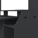 Function Plus Gaming Γραφείο με 1 Πόρτα και 1 Συρτάρι 171x62,2x149,6εκ. Γκρι