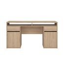 Function Plus Γραφείο με 2 Ντουλάπια και 2 Συρτάρια 149x48x77,4εκ. Jackson Hickory
