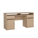 Function Plus Γραφείο με 2 Ντουλάπια και 2 Συρτάρια 149x48x77,4εκ. Jackson Hickory