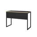 Function Plus Γραφείο με 1 Συρτάρι 110x48,4x76,8εκ. Μαύρο /  Δρυς