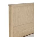 Galys Κρεβάτι Διπλό 174x204x103εκ. ( για Στρώμα 160x200εκ. ) Rookwood oak