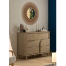 Galys Συρταριέρα με 3 Συρτάρια 116x47x92εκ. Rookwood oak