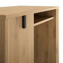 Lugano Γραφείο με 1 Πόρτα 110x56x77εκ. Artisan oak