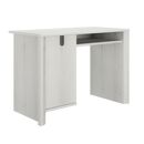 Lugano Γραφείο με 1 Πόρτα 110x56x77εκ. Whitewashed oak