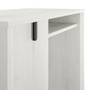 Lugano Γραφείο με 1 Πόρτα 110x56x77εκ. Whitewashed oak
