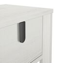 Lugano Κομοδίνο με ένα Συρτάρι 49x38x37εκ. Whitewashed oak