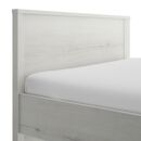 Lugano Κρεβάτι Μονό 209x96x80εκ. ( για Στρώμα 90x190εκ. ή 90x200εκ. ) Whitewashed oak
