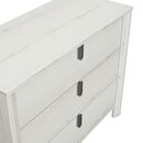 Lugano Συρταριέρα με 3 Συρτάρια 104x45x84εκ. Whitewashed oak
