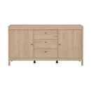 Madrid Μπουφές με 2 Ντουλάπια και 3 Συρτάρια 151,4x38,4x79,7εκ. Jackson Hickory