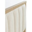Manae Κρεβάτι Διπλό 187x104x206εκ. ( για Στρώμα 160x200εκ. ) Natural Chestnut / Λευκό