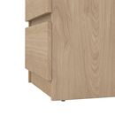 Naia Κομοδίνο με 2 Συρτάρια 40,4x50x49,5εκ. Jackson Hickory