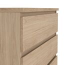 Naia Συρταριέρα με 5 Συρταριέρα 77x50x111,3εκ. Jackson Hickory