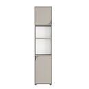 Ritmo Βιβλιοθήκη με 2 Πόρτες 45x40x200εκ. Grege