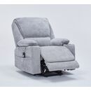 Selena Πολυθρόνα Relax Lift 89x90x103εκ. με Ηλεκτρική Ανάκλιση Γκρι Ύφασμα