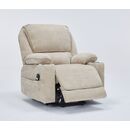 Selena Πολυθρόνα Relax Lift 89x90x103εκ. με Ηλεκτρική Ανάκλιση Μπεζ Ύφασμα