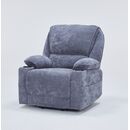 Selena Πολυθρόνα Relax Lift 89x90x103εκ. με Ηλεκτρική Ανάκλιση Γκρι Σκούρο Ύφασμα