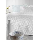 Σετ 3τμχ Κουβερλί Hive White 250x240 guy Laroche  100% Microsatin