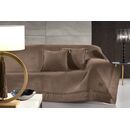 Ριχτάρι Καναπέ Rubicon Latte (Τριθέσιος) 180x300 guy Laroche  Polyester 100%