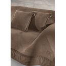 Ριχτάρι Καναπέ Rubicon Latte (Τριθέσιος) 180x300 guy Laroche  Polyester 100%