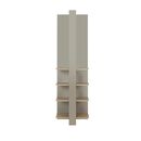 Auriol Ανοιχτή Ντουλάπα 54x35x183εκ. Rookwood oak / Grege