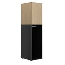 Nael Ντουλάπα με 1 Πόρτα 100x60x200εκ.  Rookwood oak