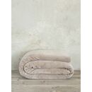 Κουβέρτα Βελουτέ Μονή 160x220 Coperta - Nude