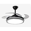 Se led 36 Fama Black fan 105x35cm 36w Ip20 3cct 2 Years Warranty