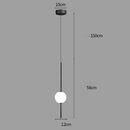 Se led 12 Amalfi Pendant Black 7w 3cct 12*100cm Ip20 220v 2 Years Warranty