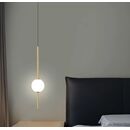 Se led 12 Amalfi Pendant Gold 7w 3cct 12*100cm Ip20 220v 2 Years Warranty