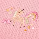 ΚΟΥΒΕΡΤΑ ΠΙΚΕ ΚΟΥΝΙΑΣ 110X140 ADAM HOME UNICORN PINK