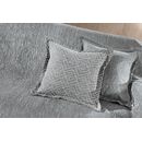 Ριχτάρι Καναπέ Perth Anthracite (Τετραθέσιος) 180x350 guy Laroche  37% Cotton-21%polyester-42% Acrylic