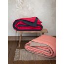 Πάπλωμα Υπέρδιπλο 220x240 Abalone - Ruby red / Black