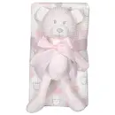 Greenwich Polo Club Κουβερτα Πικε 75x100 Βαβυ Essential 8855 Pink, White