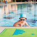 Greenwich Polo Club Junior Πετσετα Θαλασσης 70χ140 4075 Blue, Green