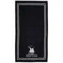 Greenwich Polo Club Πετσετα Θαλασσης 90χ170 4049 Black, Cream