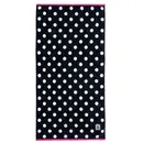 Greenwich Polo Club Πετσετα Θαλασσης 90χ170 4068 Black, Fuschia